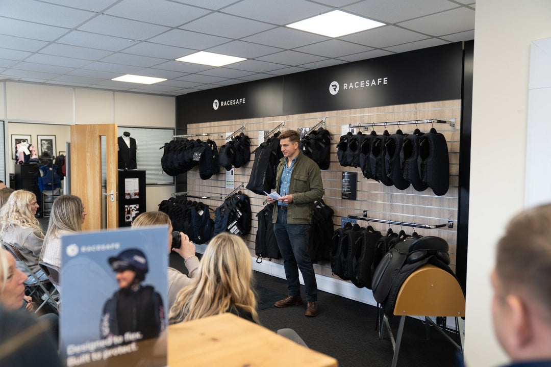 Behind the Seams: A VIP Look Inside Racesafe HQ with Retailers and Ambassadors