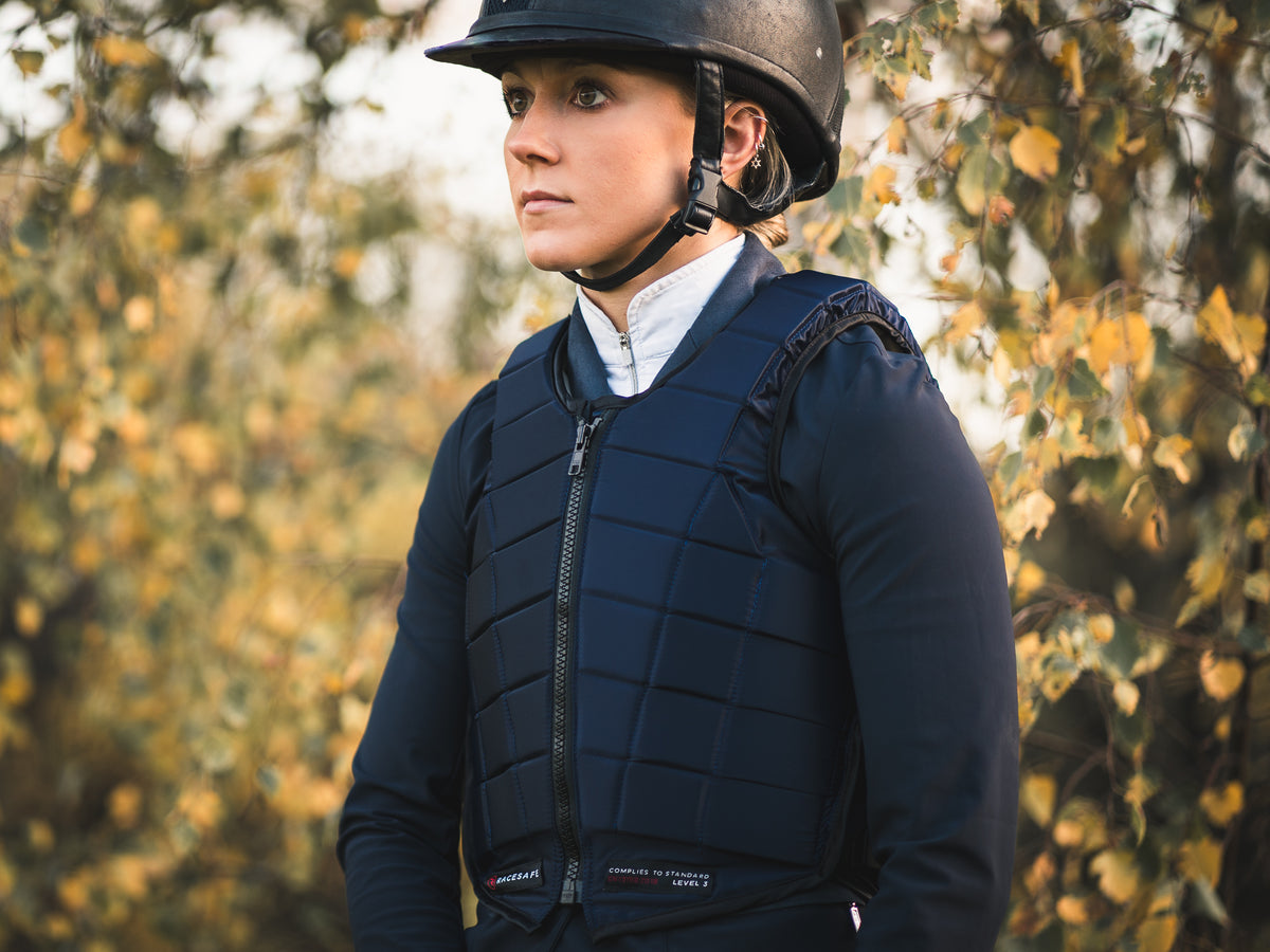 Teal Racesafe Body Protector The Body Protector Buying Guide | Racesafe