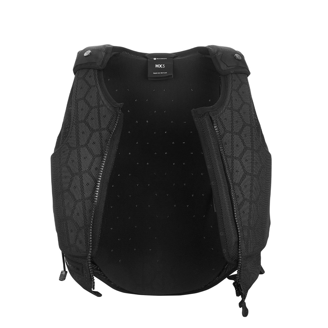 Black HX3 Body Protector Open
