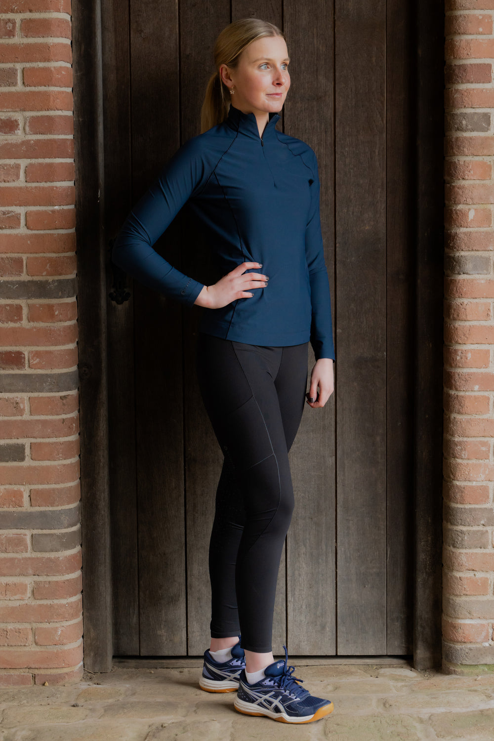 Navy 1/4 Zip Baselayer