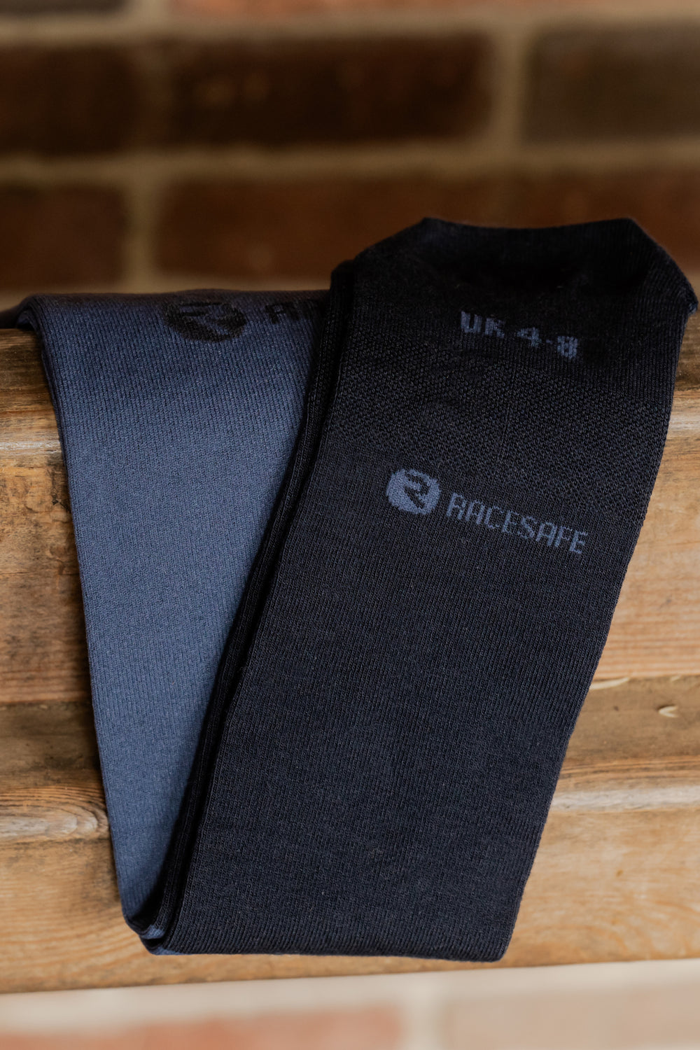 Racesafe Blue Riding Socks