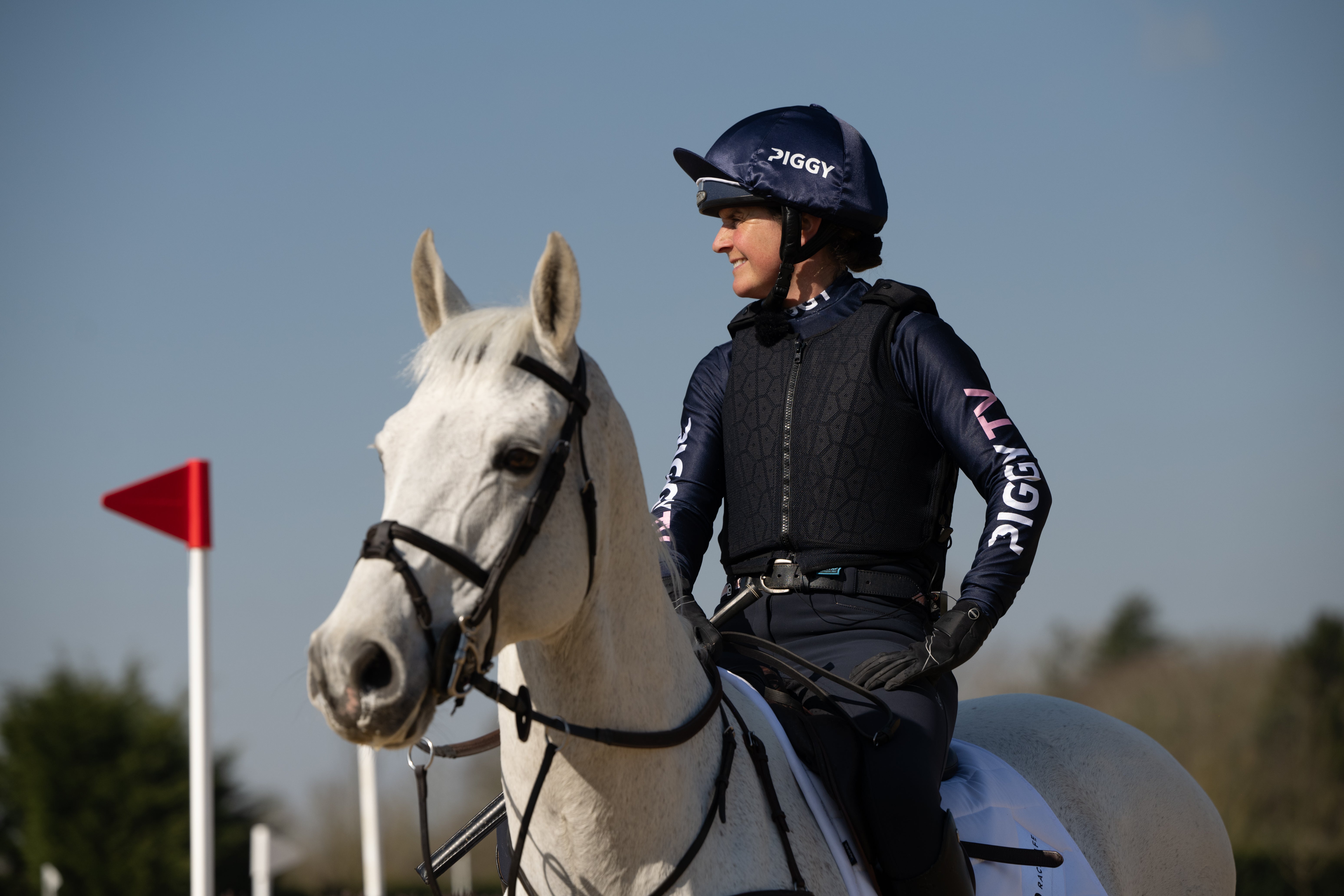 The HX3 Navy Equestrian Body Protector | Racesafe